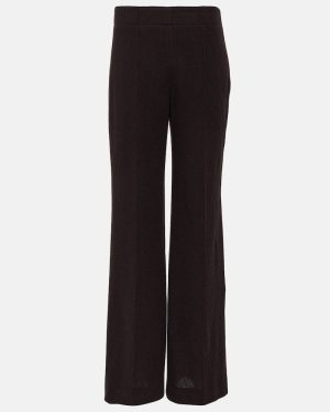 Chloe Wool and cashmere straight-leg pants