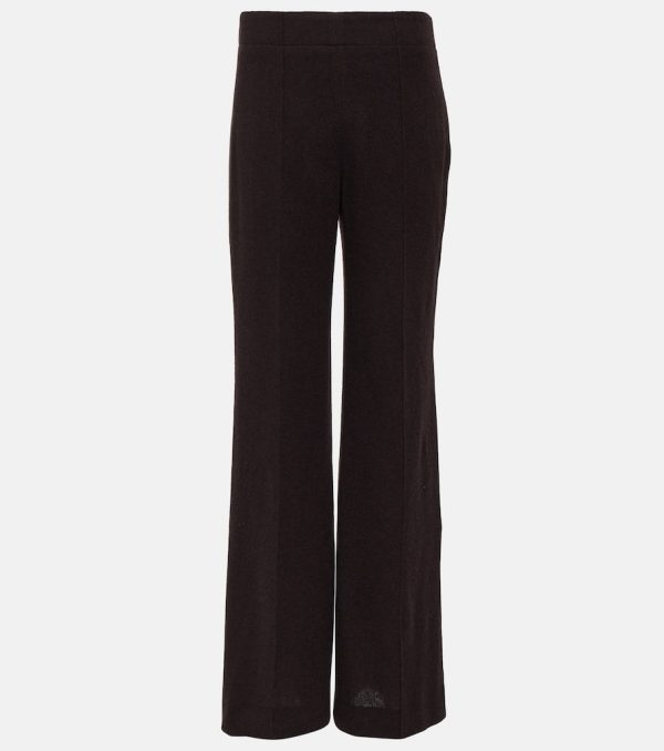 Chloe Wool and cashmere straight-leg pants