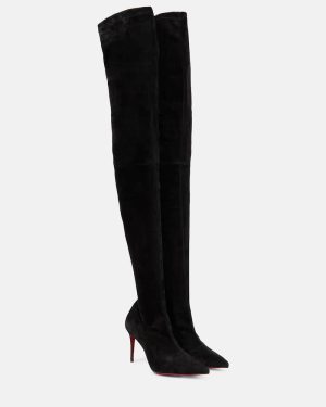 Christian Louboutin Kate Botta 85 suede over-the-knee boots