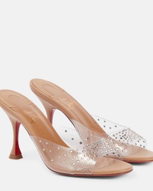 Christian Louboutin Nudes Degramule embellished mules