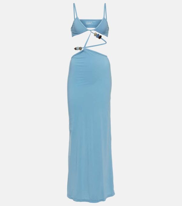 Christopher Esber Bandeau cutout maxi dress