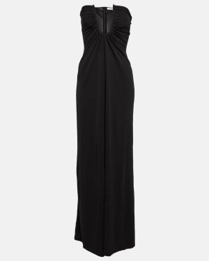 Christopher Esber Ruched strapless maxi dress
