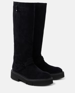 Clergerie Colby suede knee-high boots