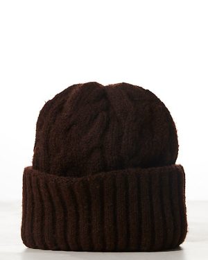 Coastline Beanie at Free People in Chocolate