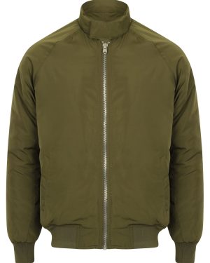 Coats / Jackets Athalstone Zip Up Padded Bomber Jacket in Amazon Khaki / S - Tokyo Laundry