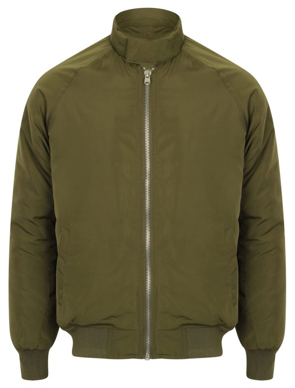 Coats / Jackets Athalstone Zip Up Padded Bomber Jacket in Amazon Khaki / S - Tokyo Laundry
