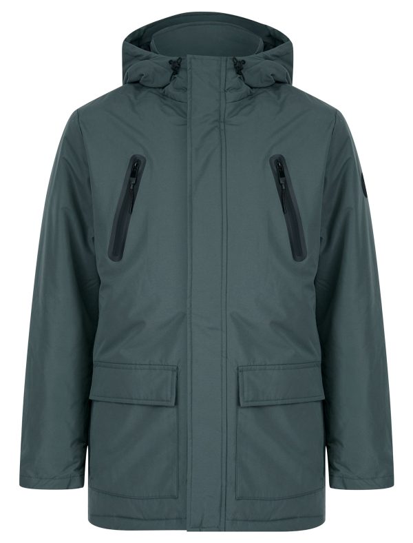 Coats / Jackets Damani Padded Parka Jacket with Hood in Grey / S - Tokyo Laundry
