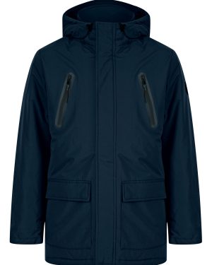 Coats / Jackets Damani Padded Parka Jacket with Hood in Navy / S - Tokyo Laundry