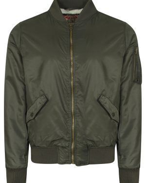 Coats / Jackets Gwydir Borg Lined Bomber Jacket in Amazon Khaki / S - Tokyo Laundry