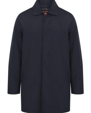 Coats / Jackets Hallows Collared Trench Coat In True Navy / S - Tokyo Laundry