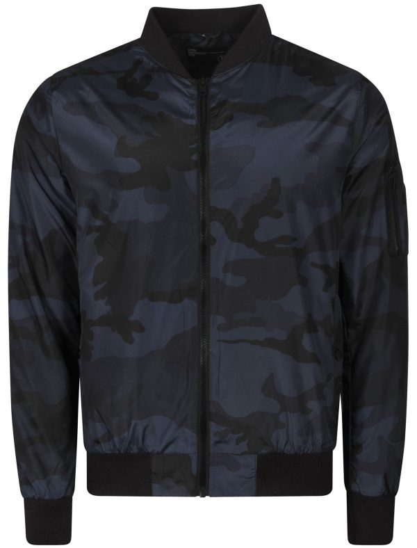 Coats / Jackets McLeod Bomber Jacket In Navy Camo - Dissident / L - Tokyo Laundry