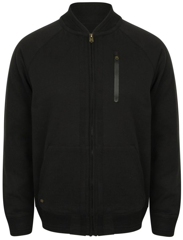 Coats / Jackets Naple Pines Jersey Bomber Jacket in Black / S - Tokyo Laundry
