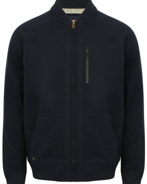 Coats / Jackets Naple Pines Jersey Bomber Jacket in Dark Navy / S - Tokyo Laundry