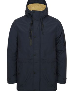 Coats / Jackets Patogonia Borg Lined Hooded Parka Coat in True Navy / S - Tokyo Laundry