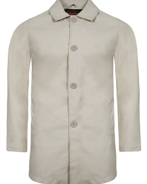 Coats / Jackets Reilly Shower Resistant Trench Coat in Stone / L - Tokyo Laundry