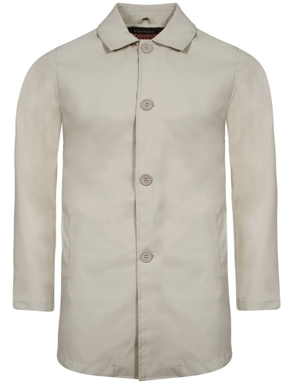 Coats / Jackets Reilly Shower Resistant Trench Coat in Stone / L - Tokyo Laundry