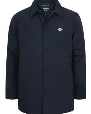 Coats / Jackets Shelton Mock Layer Insert Trench Coat in Navy - Le Shark / S - Tokyo Laundry