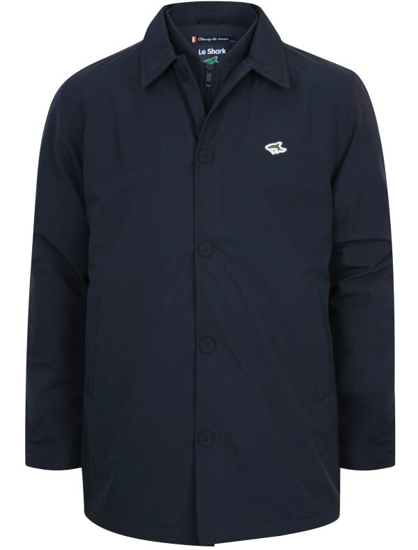 Coats / Jackets Shelton Mock Layer Insert Trench Coat in Navy - Le Shark / S - Tokyo Laundry