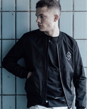 Coats / Jackets St Gerald Bomber Jacket in Black - Saint & Sinner / S - Tokyo Laundry
