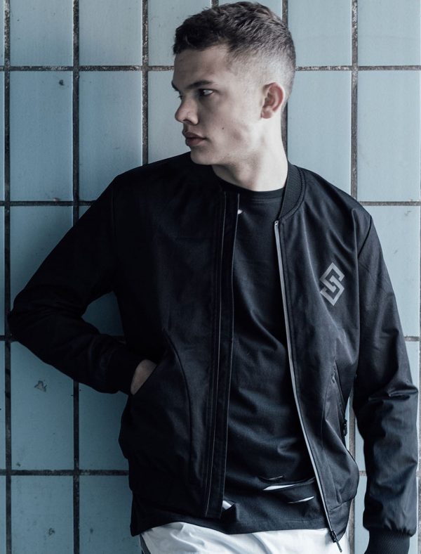 Coats / Jackets St Gerald Bomber Jacket in Black - Saint & Sinner / S - Tokyo Laundry
