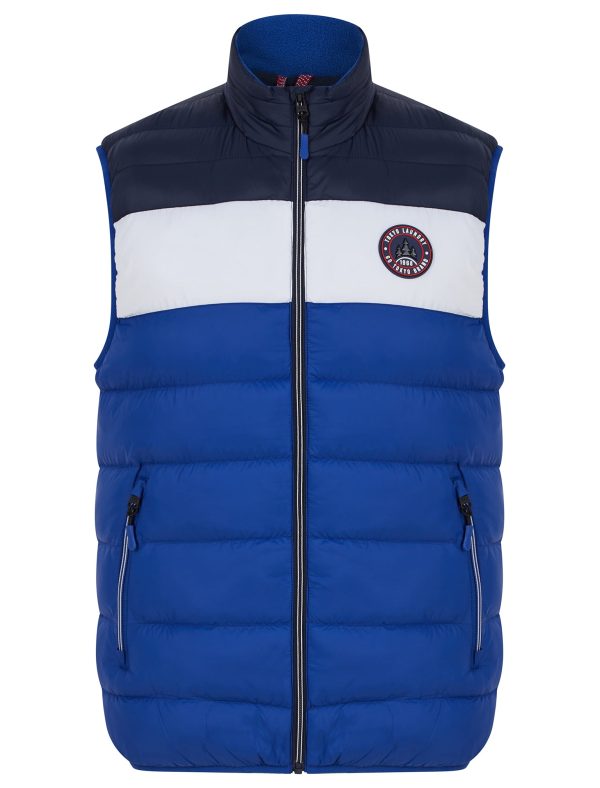 Coats / Jackets Tarmon 2 Microfleece Lined Quilted Puffer Gilet in Sodalite Blue Active Tech / S - Tokyo Laundry