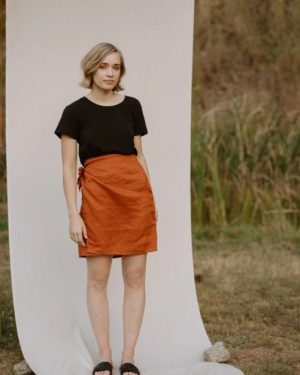 Common Stitch Paper Sewing Pattern Bellbird Wrap Skirt