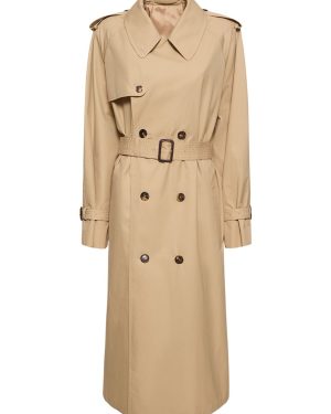 Compact Cotton Drill Trench Coat