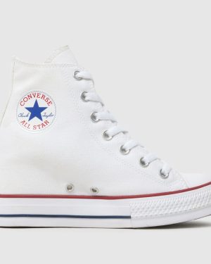 Converse All Star Classic Wedge Trainers in White