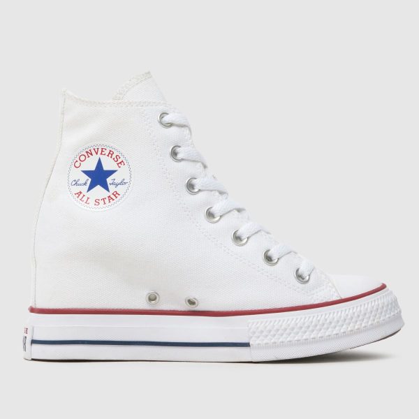 Converse All Star Classic Wedge Trainers in White
