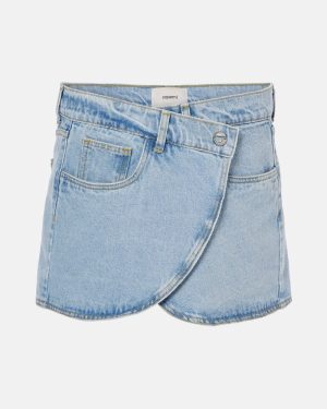 Coperni Denim wrap skirt