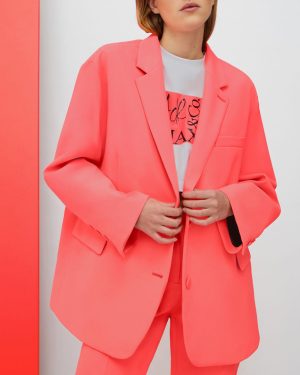 Coral Pink Chou Blazer