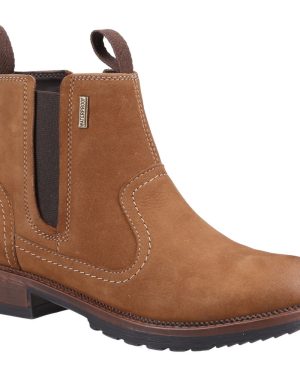 Cotswold Womens Laverton Slip On Leather Chelsea Ankle Boots UK Size 8 (EU 41)