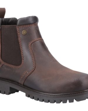 Cotswold Womens Pamington Leather Chelsea Boots UK Size 8 (EU 41)