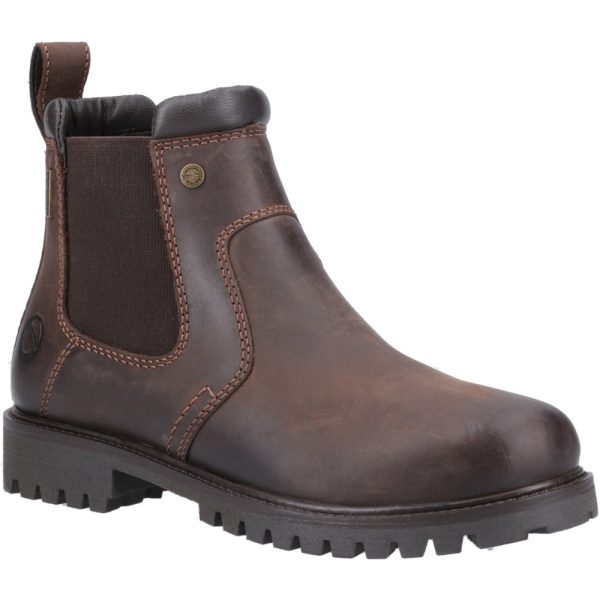 Cotswold Womens Pamington Leather Chelsea Boots UK Size 8 (EU 41)