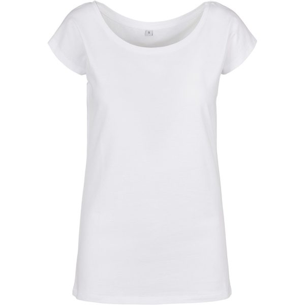 Cotton Addict Womens Cotton Wide Neck Casual T Shirt 2XL- Bust 44"
