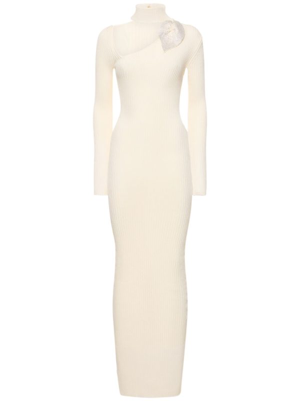 Cotton Knitted Long Dress