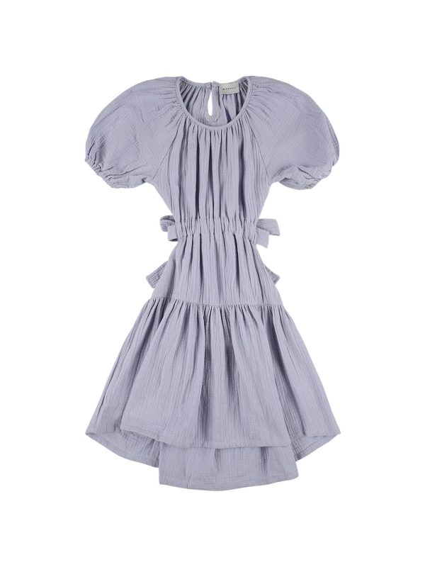 Cotton Muslin Cut-out Dress