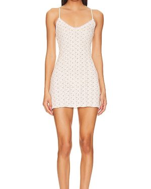 Cou Cou Intimates The Cami Slip Dress in English Rose in Pink. Size M, S, XL.