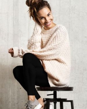 Couture Velvet Fleece Footless Tights