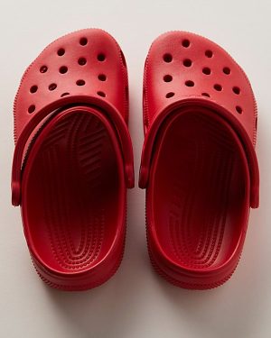 Crocs Classic Clogs at Free People in Varsity Red, Size: US 8