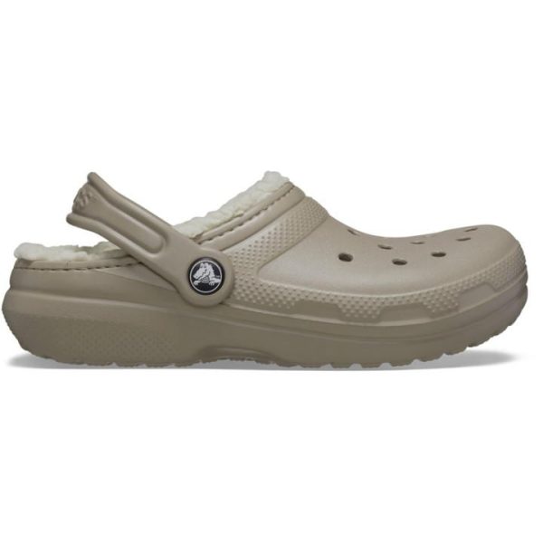 Crocs Classic Lined Clogs Infants - Beige