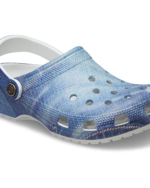 Crocs Womens Classic Denim Clogs UK Size 5 (EU 38-39)
