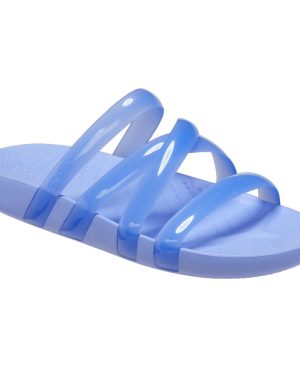 Crocs Womens Splash Strappy Slip On Summer Sliders Sandals UK Size 8 (EU 41-42)