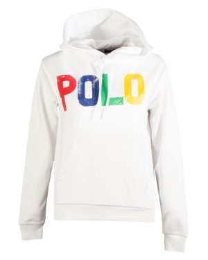 Cropped Logo Fleece Hoody