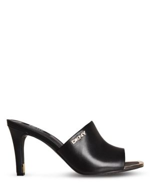 DKNY Bronx Mules - Black