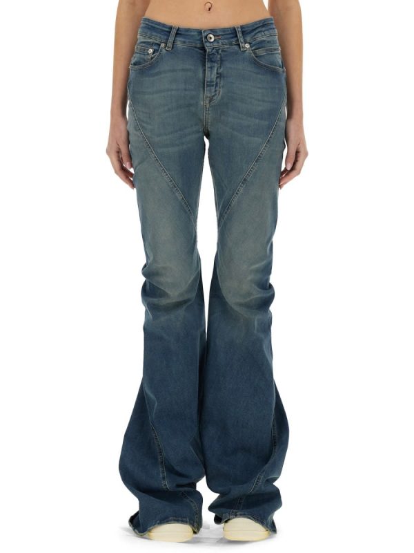 DRKSHDW bias Bootcut Denim Pants