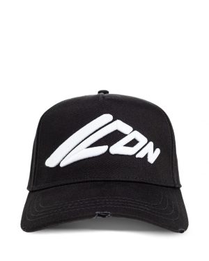 DSQUARED2 ICON CAP Size: OS, colour: BLACK