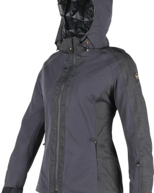 Dainese Epaule D-Dry Ski Ski Jacket, black, Size 2XS for Women
