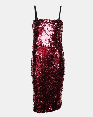 D&G Pink Sequin Embellished Dress S