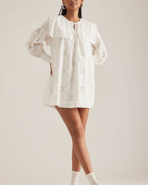 Damson Madder Cassidy Smock Mini Dress